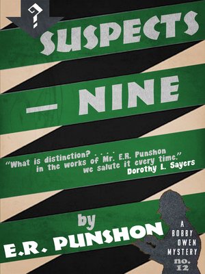 cover image of Suspects—Nine